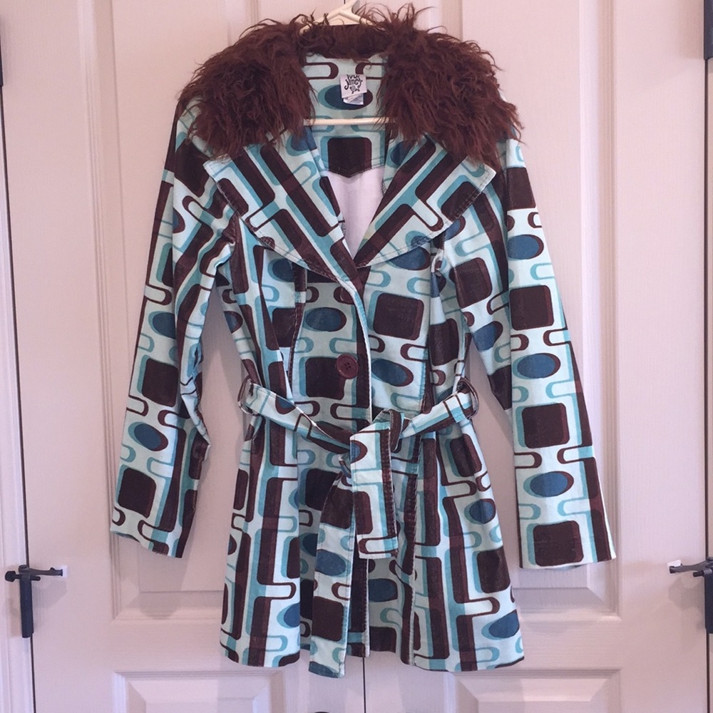 Ivy Jane Anthropology Soft Cord Jacket Size Med